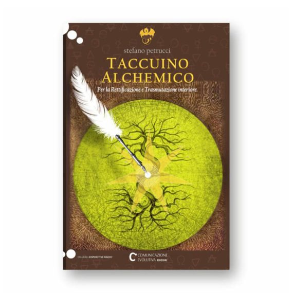 Copertina libro taccuino alchemico